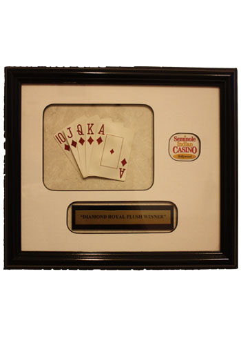 Framed Sports Souvenirs